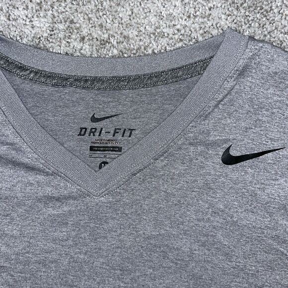 (2 item)Gray Nike Tee dri fit Running Marathon T shirt & Pro Combat Shorts M - Picture 6 of 6